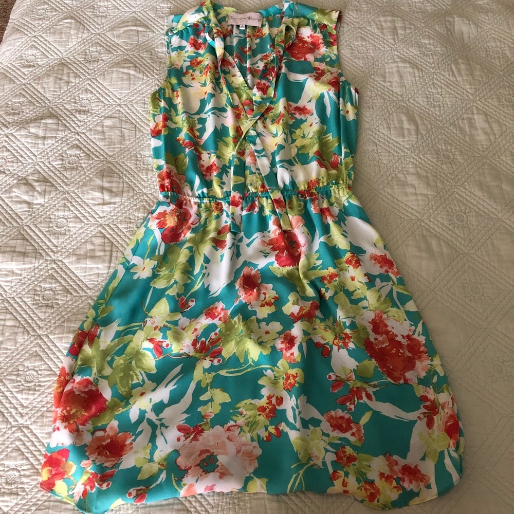 Charles Henry floral dress